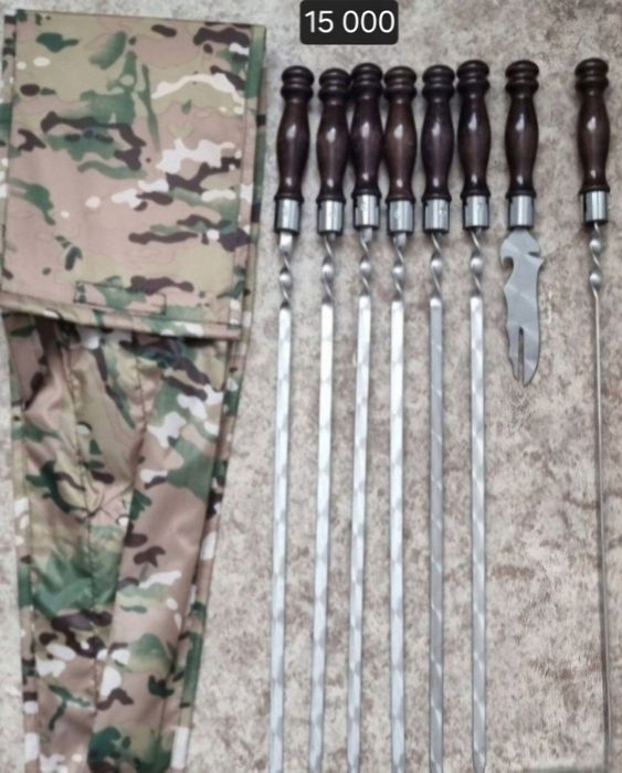 Шампура в чехле и в наборах