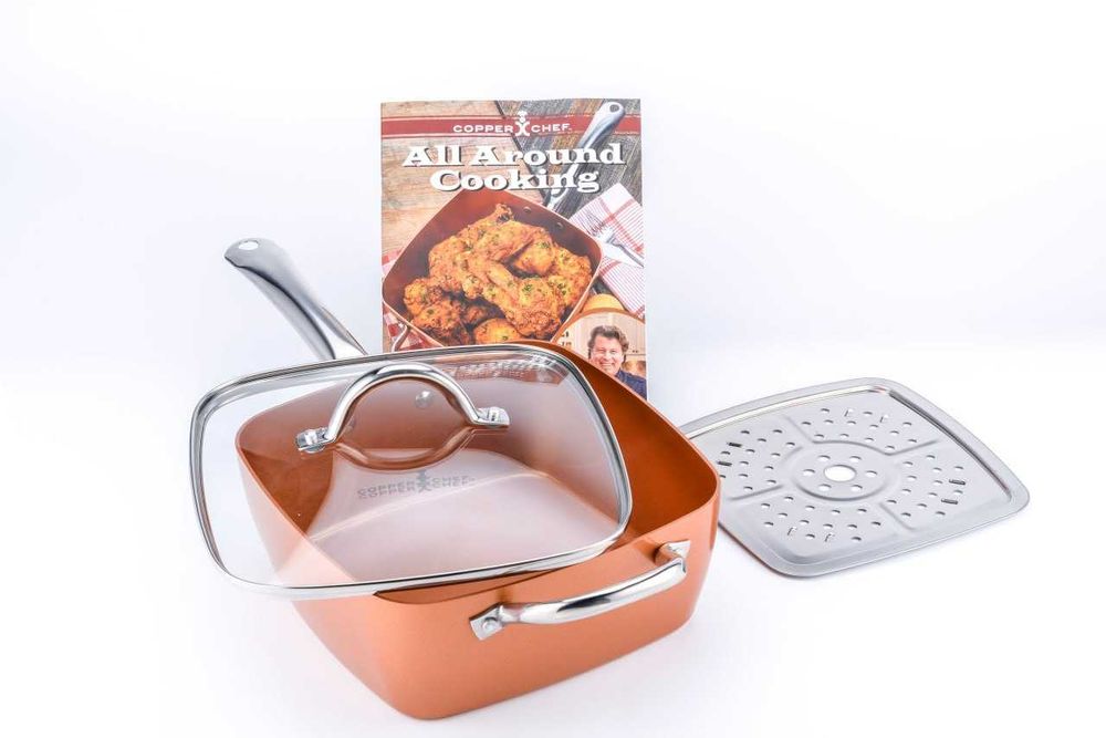 Copper Chef Pan —  сковорода с антипригарным покрытием 5 л