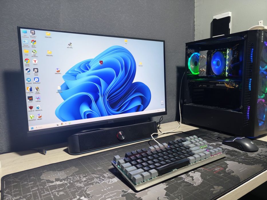 Игровой компьютер i7 12700KF + 200Hz monitor