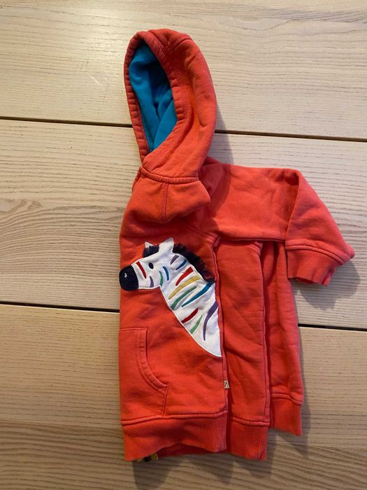 Детски суичър с качулка Frugi – 7–8 г. (122–128 см), Organic Cotton