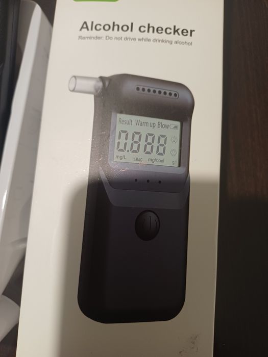 Нов Професионален Дрегер за Алкохол MR997 – Дигитален Тестер с LCD Дисплей