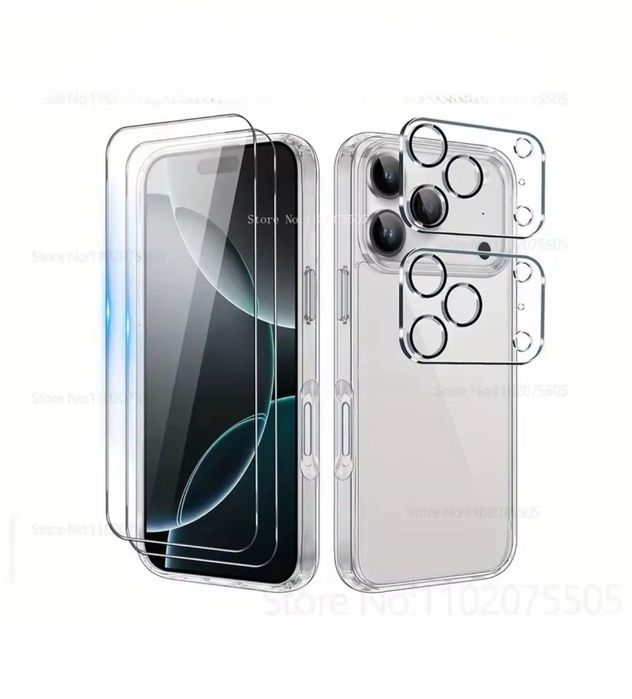 Pack 2 in 1 Folie Sticla Camera +Folie Sticla Iphone 17 17 PRO MAX AIR