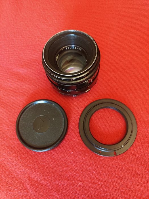 Объектив Гелиос 44  58/2.0 + Canon -M42 адаптер
