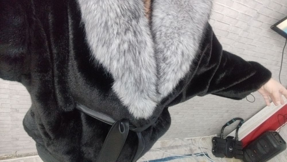 продам эко норку шубу