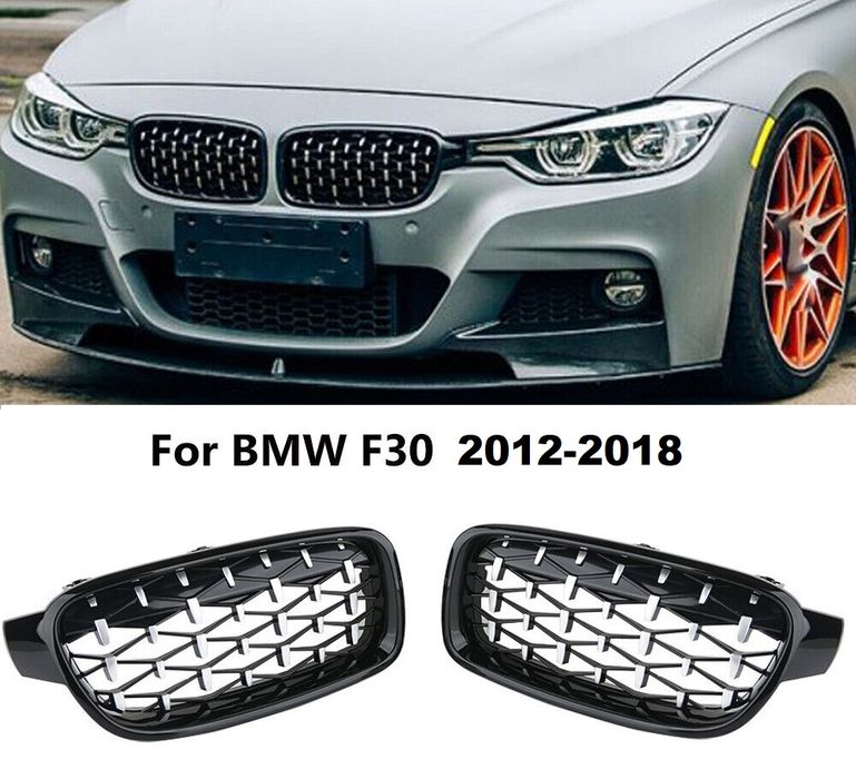 Диамантени бъбреци Решетки за Бмв Ф30 Ф31 BMW F30 F31