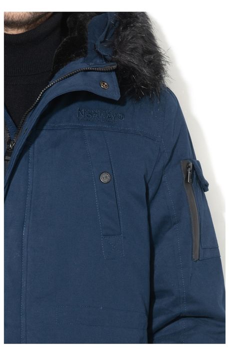 Geaca parka cu vatelina Geographical Norway - noua - bărbătească- XL