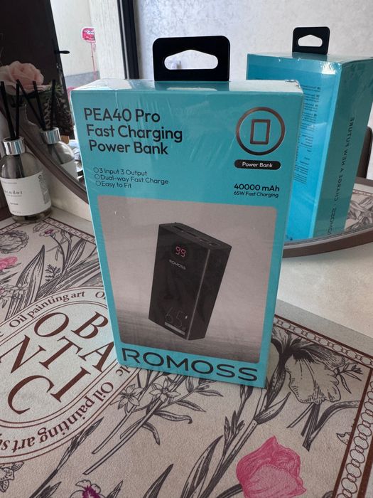 Powerbank Romoss 40000mAh новый