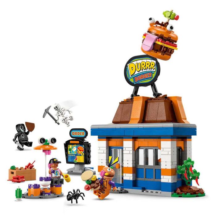 Нови Lego Fortnite - Battle Bus (77073)/Ресторант Durrr Burger (77076)