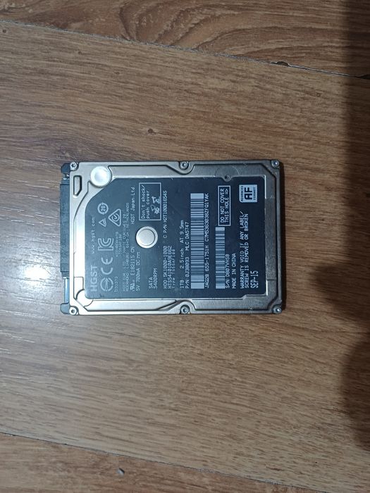 Hard  1TB HGST Laptop HDD 5K1000-1000 2.5 inch Sata Hard  1000GB
Este