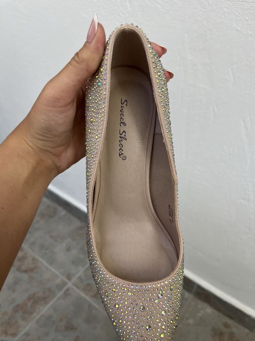 Бежови Токчета - Блестящи