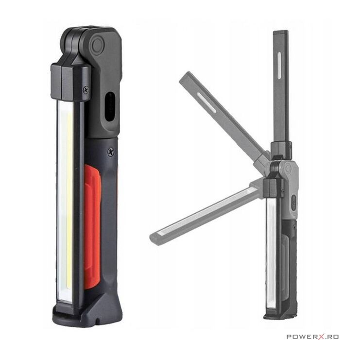 Lanterna profesionala, de inspectie cu led, 700 LM 2000 mAh, Verke