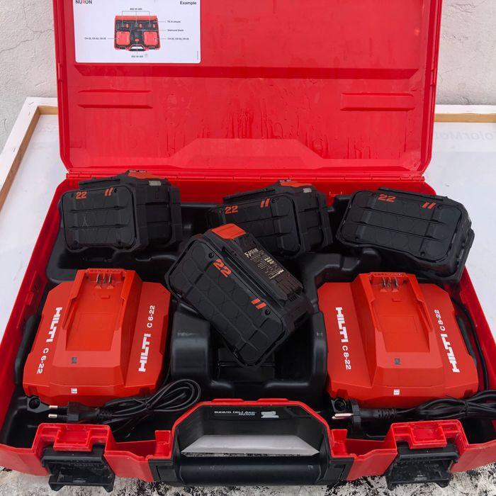 Set statii Hilti si acumulatori nuron 12V