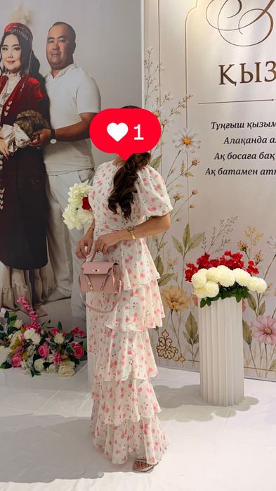 женское платье шифон
