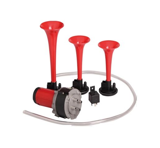 Claxon auto cu 3 pipe 12V