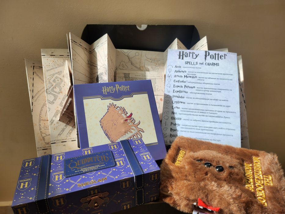 Магията оживява: тематична кутия Хари Потър