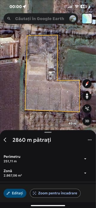 Casă în sat Floroaica 2800 m +teren arabil intravilan 2 096 m