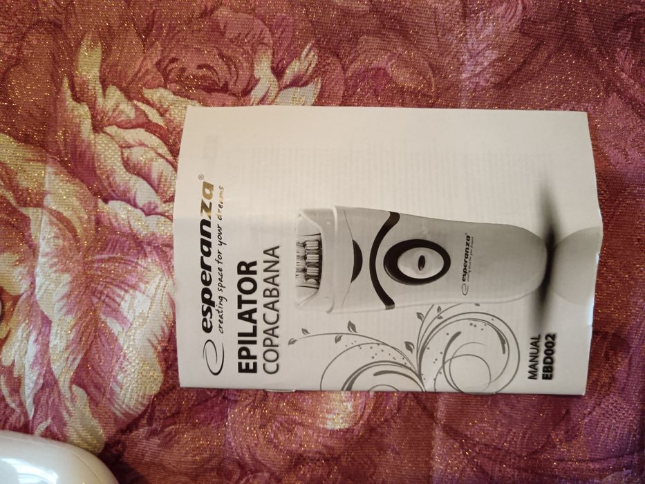 Епилатор работи с батерии