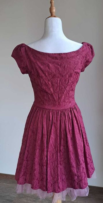 Rochie de ocazie roz fuchsia S-M