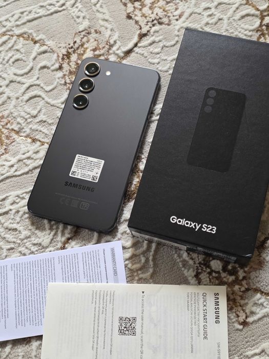 Продам Samsung S23 black 128 gb