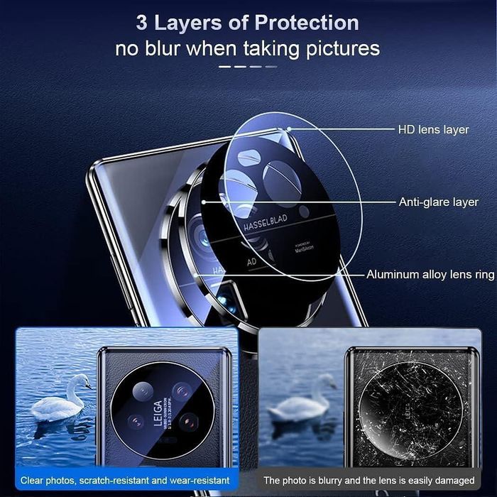 Двоен Магнитен Кейс за Xiaomi 14 Ultra със защита на камерите