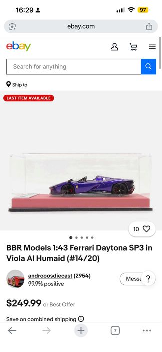 Macheta masini ferrari