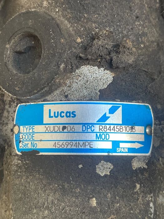 Pompa De Injectie Suzuki Vitara Et, Ta, Td 1995 1.9D Lucas Xudlp06 /