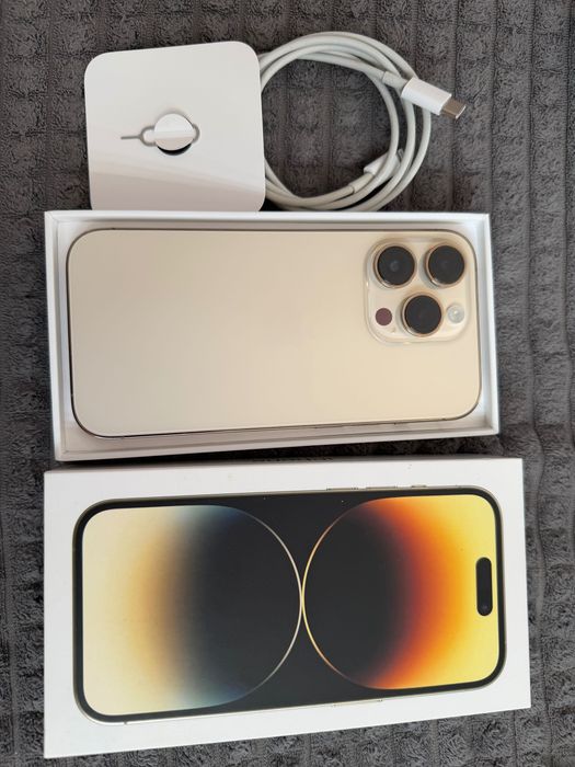 iPhone 14 pro gold