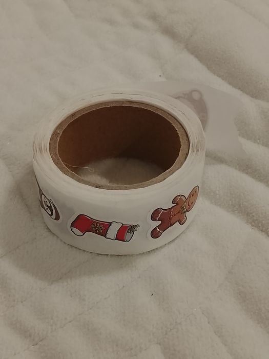 новогодние наклейки