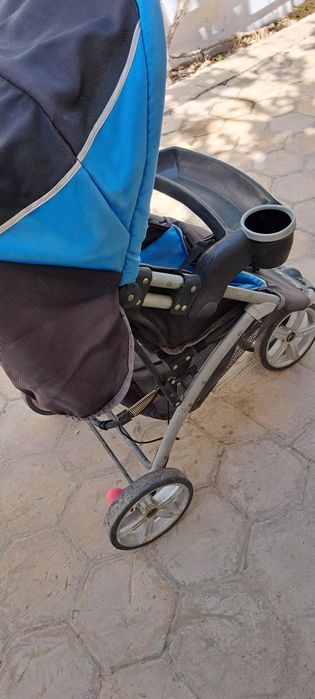 Детская коляска трехколесная.  Удобная в использовании. В рабочем сост