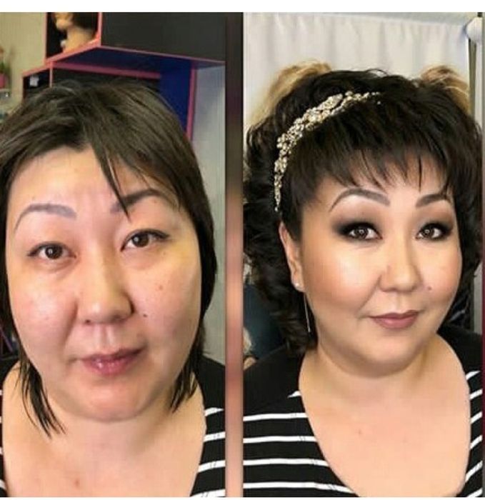 Макияж + укладка =7000тг