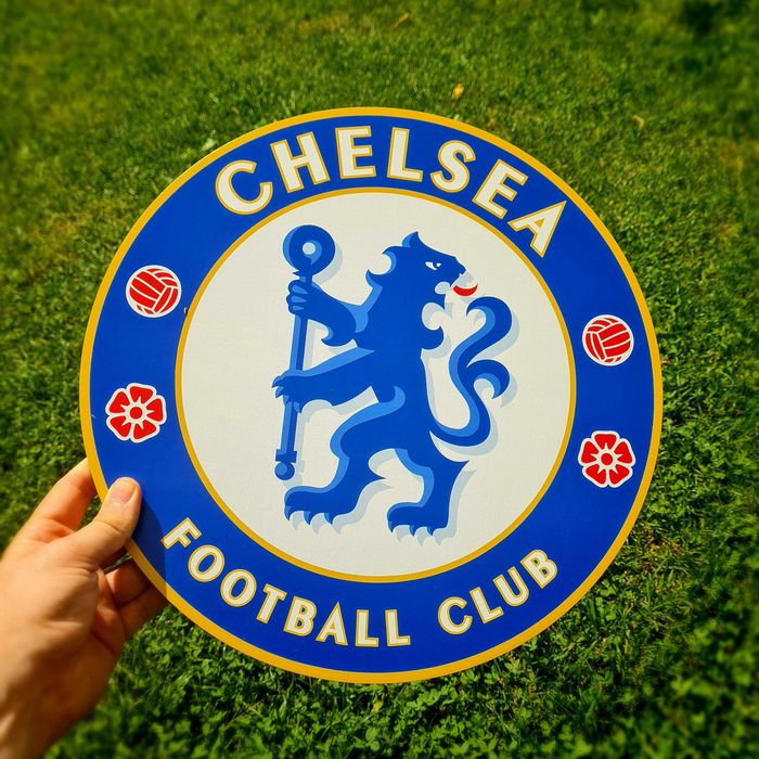 Дървена Футболна Емблема