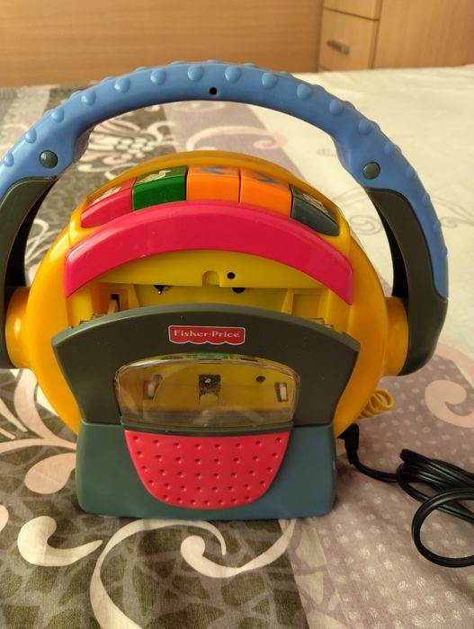 Детски работещ касетофон Fisher price