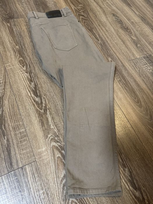 Blugi bej Massimo Dutti