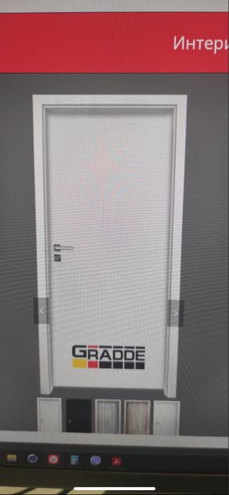 Интериорна врата с каса