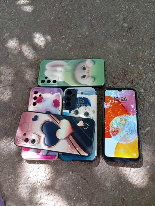 Samsung dual sim A14 ca nou + huse