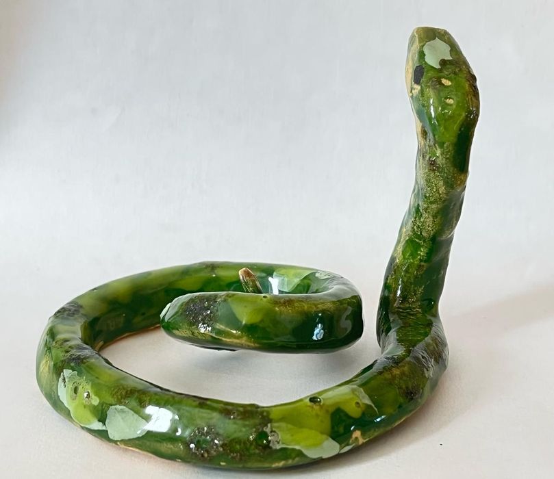 Змея зелёная. Декорация