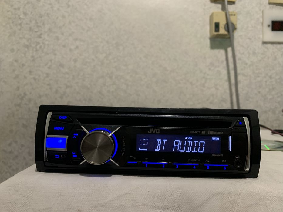 Авто Cd JVC Bluetooth