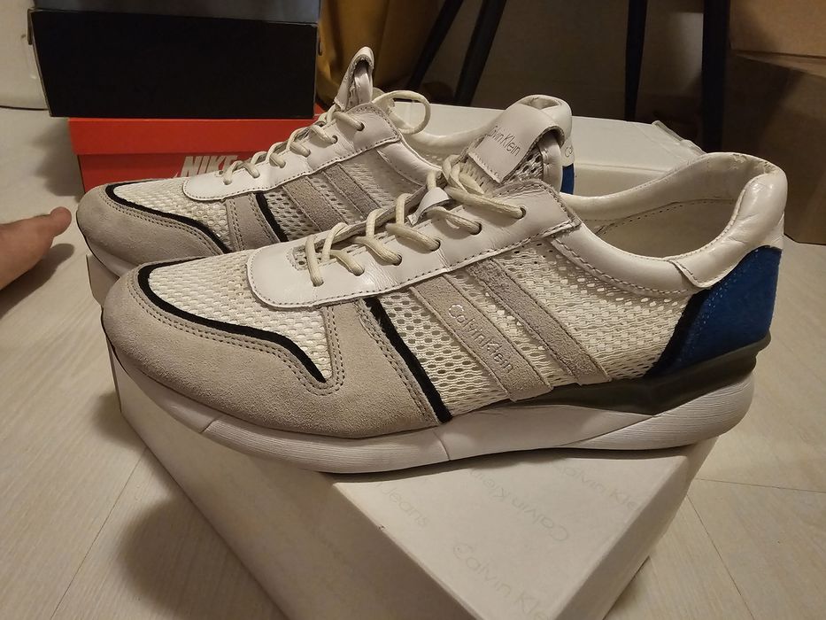 Pantofi vara Calvin 42 (Geox, Voile blanche, tommy hilfiger)
