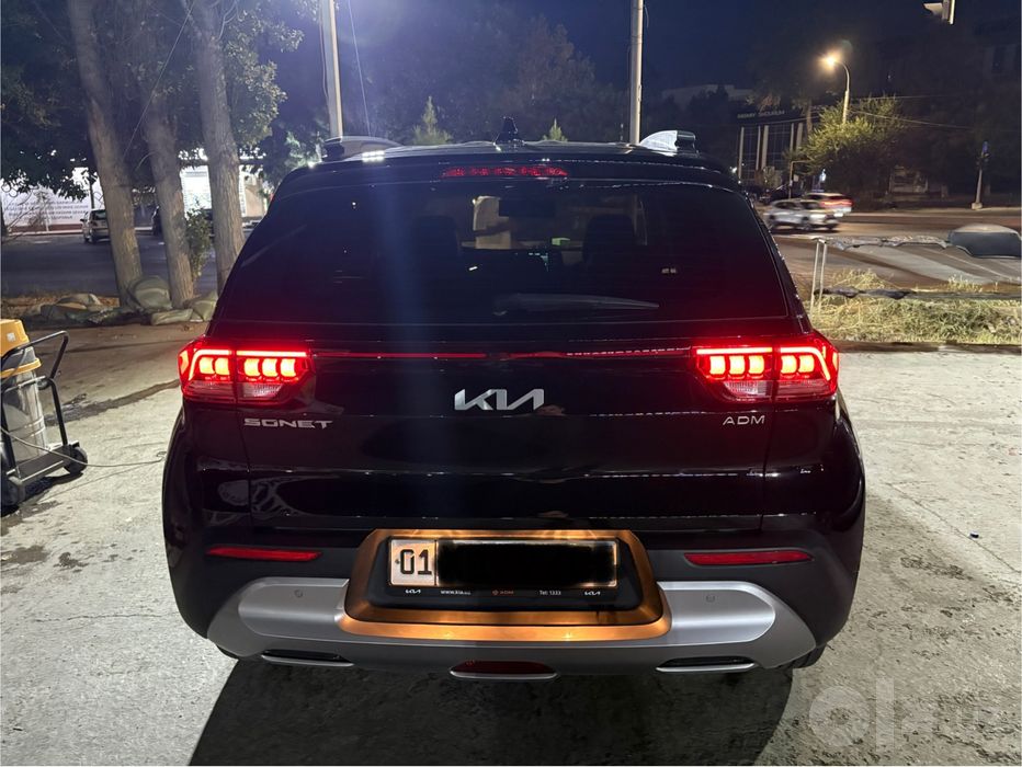 Kia sonet черный жемчуг