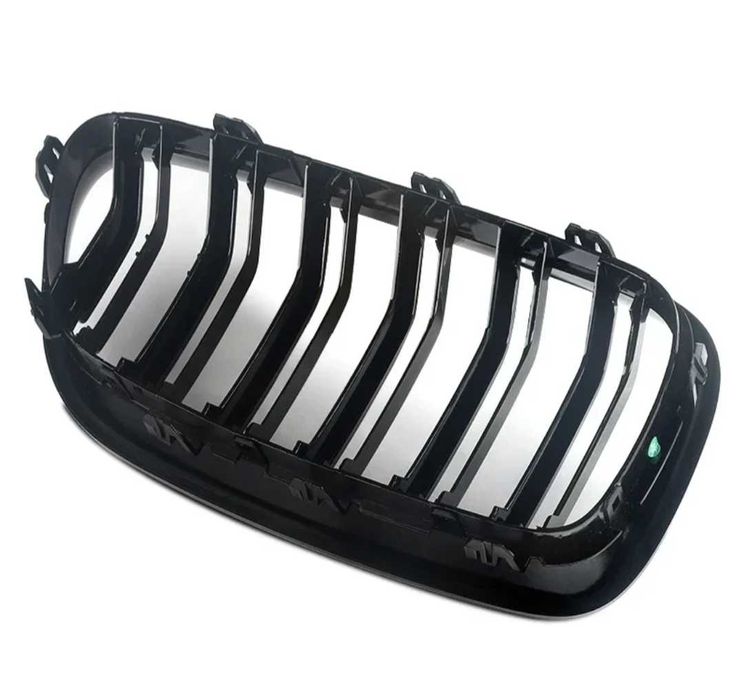 Двойни M5 Бъбреци Решетки BMW F10 F11 2010-17 БМВ Ф10 Ф11 черен Гланц