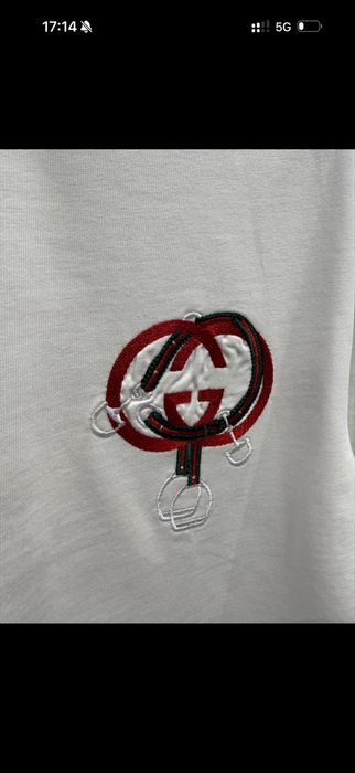 Tricou Gucci Alb S-XXL