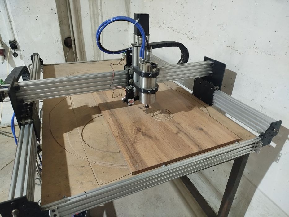 Станок ЧПУ+лазер+компьютер
