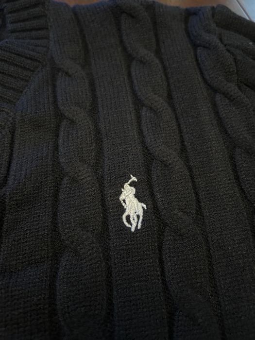 Pulover tricotat Polo Ralph Lauren M custom fit