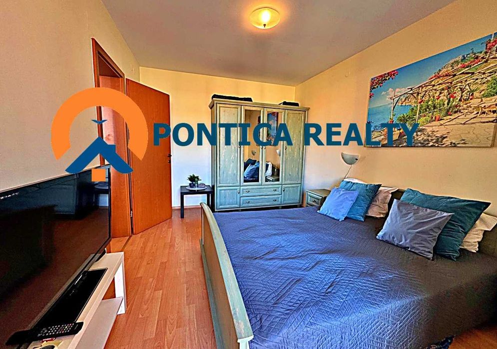 Двустаен апартамент в голям комплекс в Слънчев Бряг