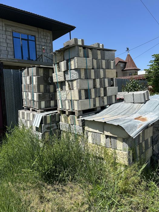 Блоки кладочные новые и б/у