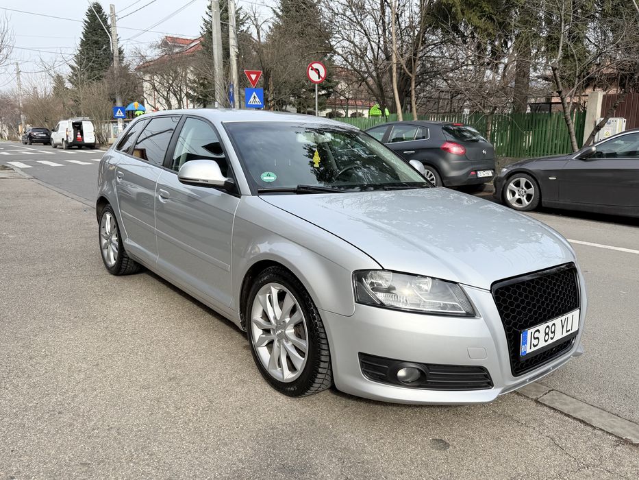 Audi A3 Sportback Facelift 2.0 TDI 140 CP RATE 350 lei AVANS 0 GARANTIE 12 LUNI BUY BACK