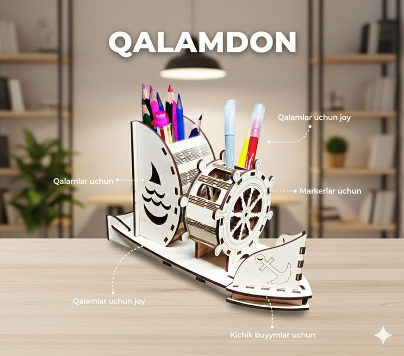 Bloknot qalamdon ism familiya yozib beramiz