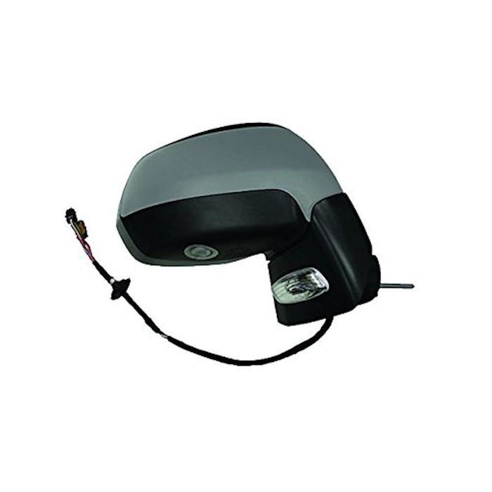Oglinda exterioara Peugeot 3008, 08.2013, Peugeot 5008, 10.2013, Stanga, 9 pini, pliabila, cu lpa perimetru, Crom, electrica, Cu incalzire, carcasa