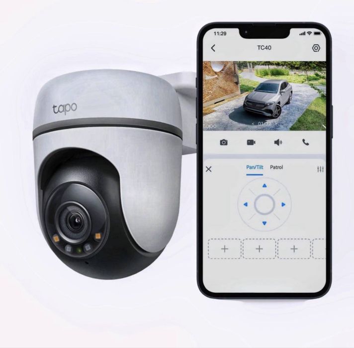 Kamera Wi/fi Tapo T40 2mp (1080) Full HD . Для дома.