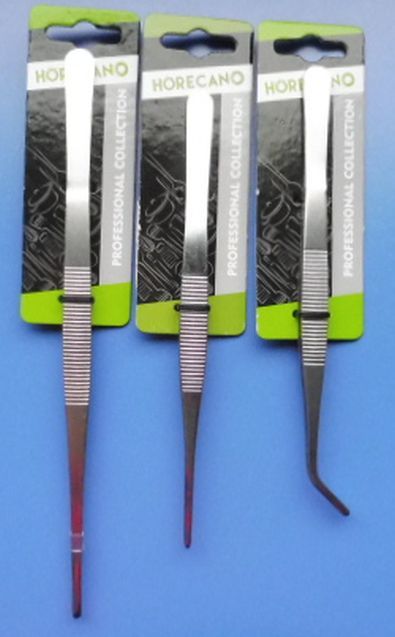 Пинсети Готварски /Технически, големи, здрави, 6 размера, 2 вида